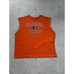 Fanatics‎ Philadelphia Flyers Sleeveless T-Shirt - Orange/Black/White - 4XL